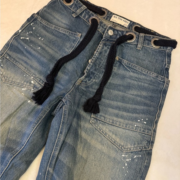 Free People Moxie Barrel Jeans - Picture 2 of 7